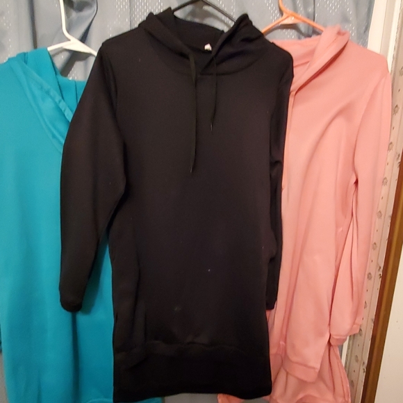 Tops - Long high low sweat shirt hoodie